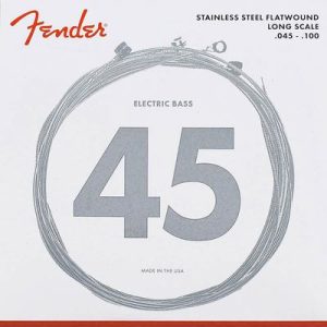 Fender F-9050L string set electric bass, stainless steel flatwound, light, 45-100