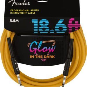 Fender Glow in the dark kabel orange 5.5 M