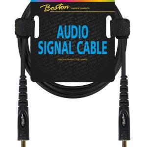 Boston AC-222-900 audio signal cable, 6.3mm jack stereo to 6.3mm jack stereo, 9.00