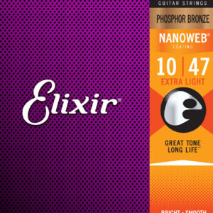 Elixir Nanoweb Phosphor Bronze CEL 16002 /10-47