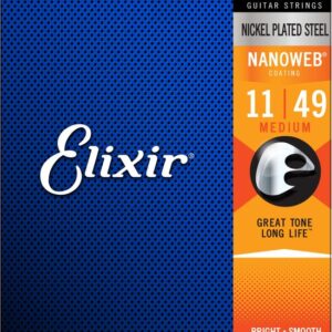 Elixir Nanoweb Electric Guitar CEL 12102 / 11-49