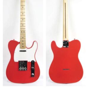 Fender LTD intl. color Tele MN Morocco red