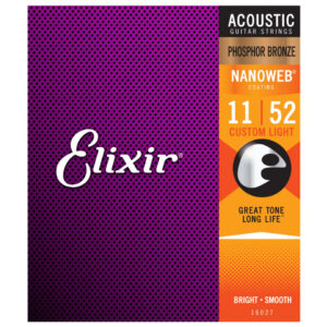 Elixir Nanoweb Phosphor Bronze CEL 16027 / 11-52