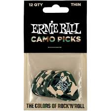 Ernie Ball 9221 Camo Picks Thin