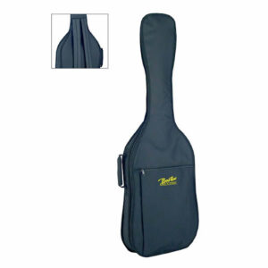 Boston E-10-2 gig bag for electric guitar, large pocket, black, 2 straps, cordura,10