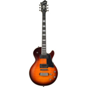 Hagstrom HSSUSWETGB114 Super Swede LTD Tiger Burst