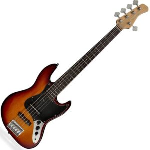 Sire Basses Sire Marcus Miller V3P 5/TS 5 string passive bass Tob. sunburst