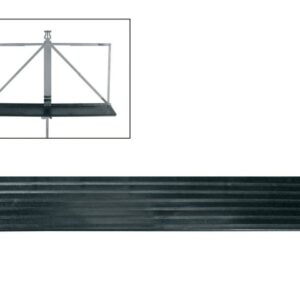 Wittner 963061 music stand shelf extender, black plastic