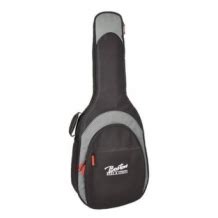 Boston K-15-BG gig bag for classic guitar, 15 mm. padding, multiple pockets, black