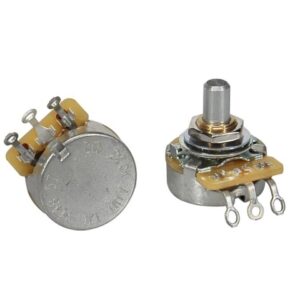 Cts Usa CTS250-A57 250K audio potentiometer, solid shaft, short bushing .250