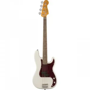 Fender Squier CV 60s P Bass LRL OWT- Olympic White