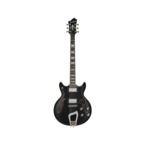 Hagstrom HSALVAR09 Hollowbody Black