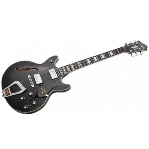 Hagstrom HSALVAR09 Hollowbody Black