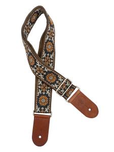 Gaucho GST-1180-2 Deluxe Series Strap leather backing brown/gold