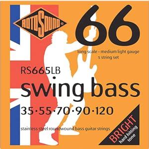 Rotosound RS665LB bassnaren 35-120 / 5 string