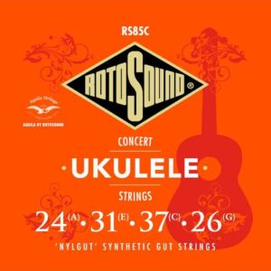 Rotosound RS85C snarenset concert ukelele 'nylgut' synthetic gut