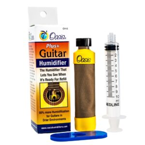 Oasis OAS/OH-5 guitar soundhole humidifier Yellow Plus+, for very dry (below 25%)