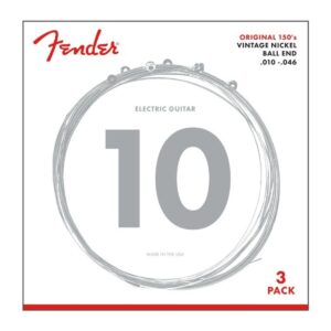 Fender v150R PURE NCKL BALL END 10-46