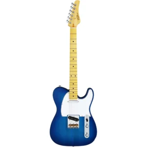 Fgn Boundary TL pickups 5.5. transparent blue sunburst plus gigbag