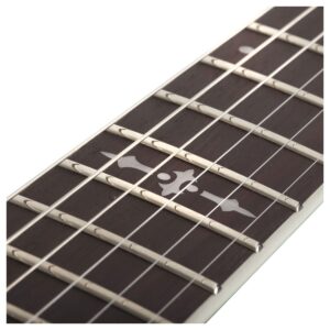 Schecter C-1 Platinum See-Thru Black Satin