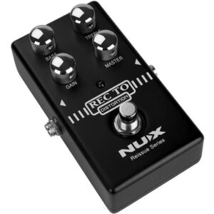 Nux Reissue Series analog effect pedal heavy American overdrive RECTO DISTORTION