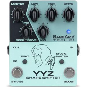 Tech 21 SansAmp Geddy Lee XYZ Shape-Shifter occasion