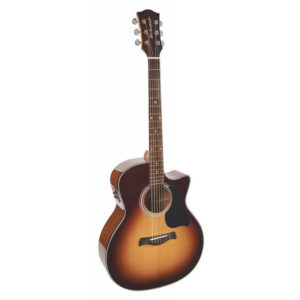 Richwood G-40-CESB handmade grand auditorium guitar, solid spruce & mahogany,