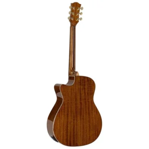 Richwood Artist Series RG-27-CE grand auditorium solid spruce top cutaway preamp flamed maple abalone nat gloss