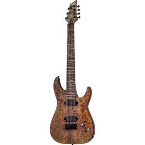 Schecter Omen Elite 7 charcoal