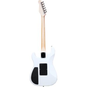 Litejam RGB24/WH smart learning electric guitar, 144 RGB LED's 24 frets HSH with bag