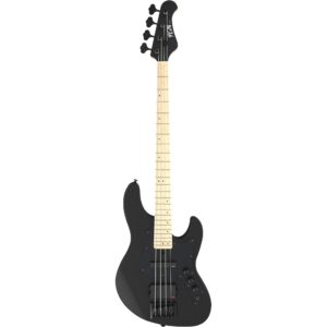 Fgn FGJMP2BASHM basgitaar, J-standard Mighty Power, Open Pore Black, Gigbag