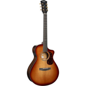 Cort COGOMC6LBG, Gold MC6, Light Burst, Voorversterker, Softcase