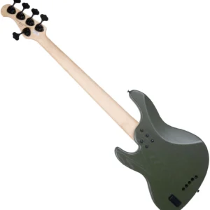 Fgn Bass J-Standard Mighty Jazz DE 5-snarig Open Pore Olive Green softcase