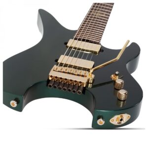Schecter SC2111, Synyster Gates Custom-7 TR Headless, Oak Green Metallic