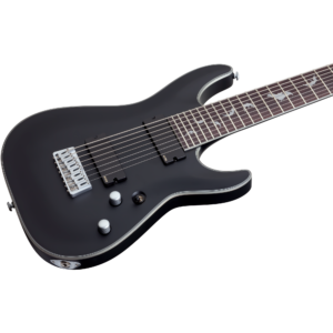Schecter SC1187, Damien Platinum-8, Satin Black