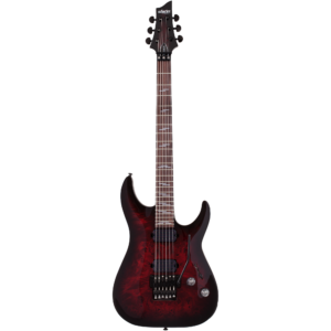 Schecter Omen elite 6 FR Black Cherry Burst